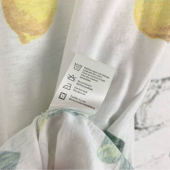 Chaser Lemon Graphic Print Short Sleeve Tee Shirt Small - Picture 13 of 13